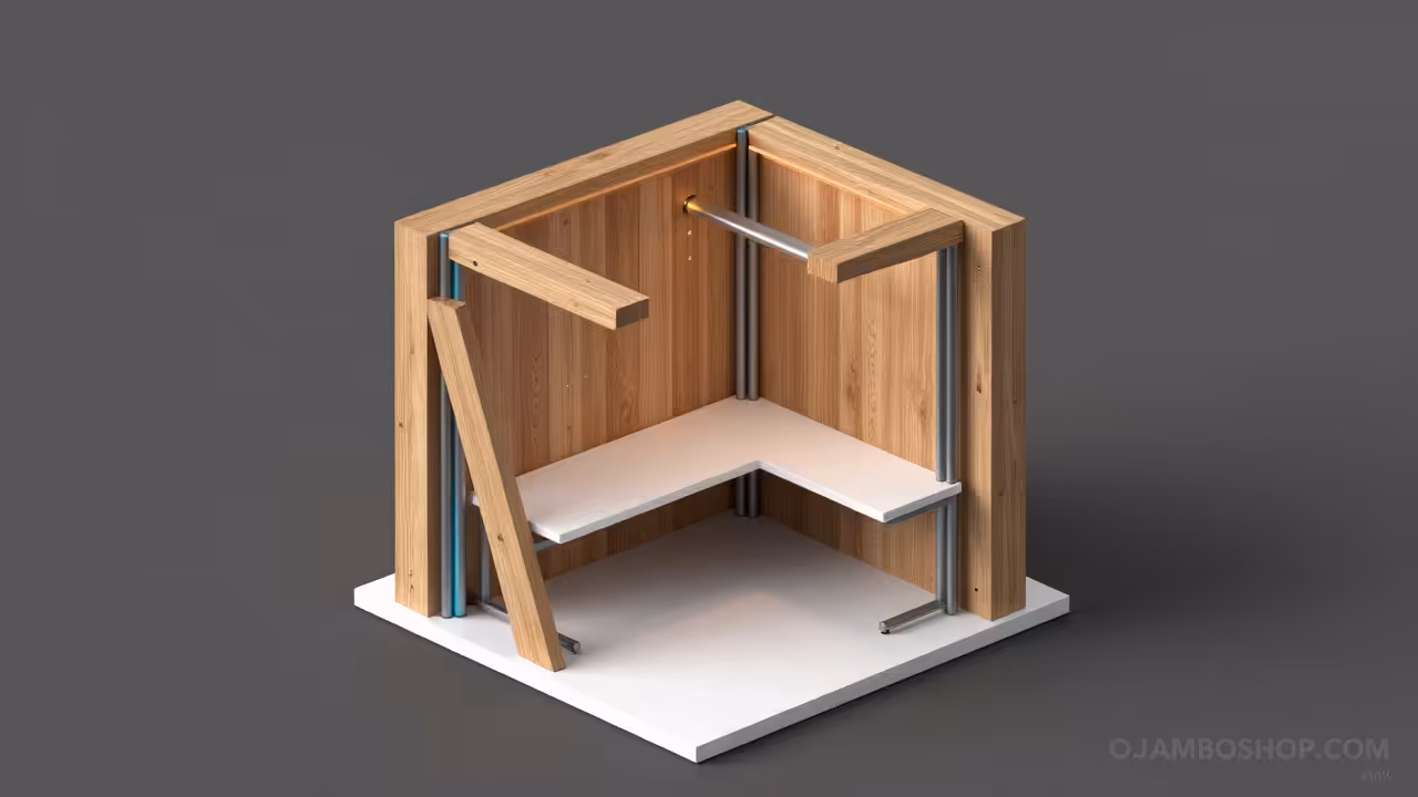 How to Build a 200 Square Foot Digital Nomad Micro Studio with Integrated Murphy Office