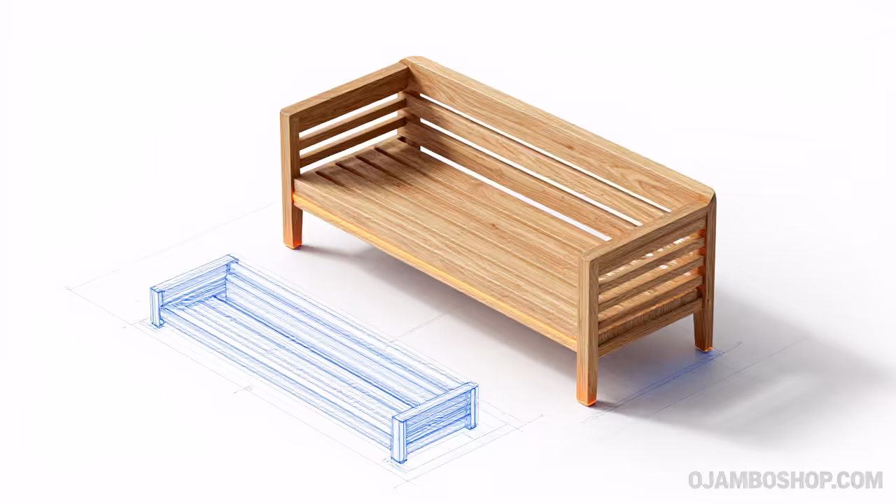 How to Build a Modern Slatted Outdoor Sofa for a Professional Deck Upgrade
