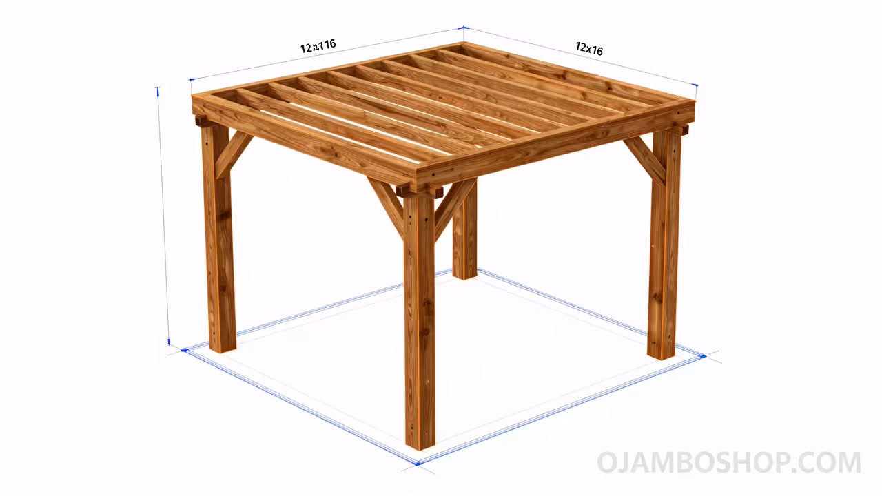 How to Build a Professional Grade Attached Pergola for Your Patio