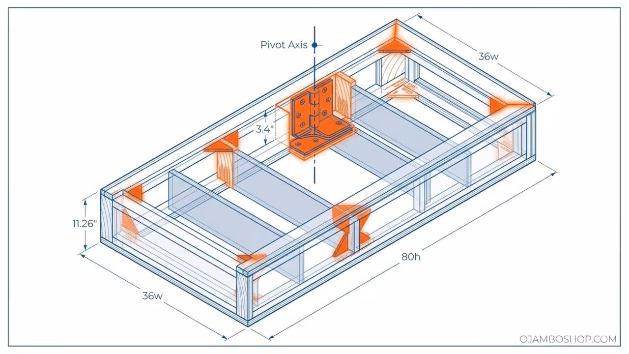 How to Build a Professional Hidden Door Bookcase with a Magnetic Latch System