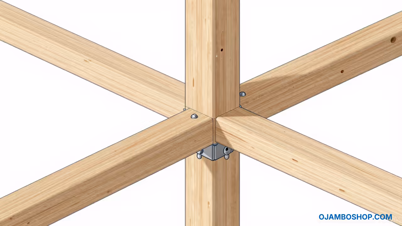 Scandinavian Hygge Sauna and Guest Suite Technical Framing Detail