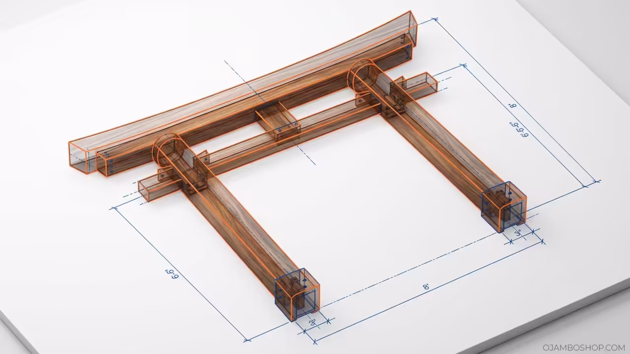 Build a Stunning Japanese Zen Garden Gateway Torii Style for Your Backyard on a Budget