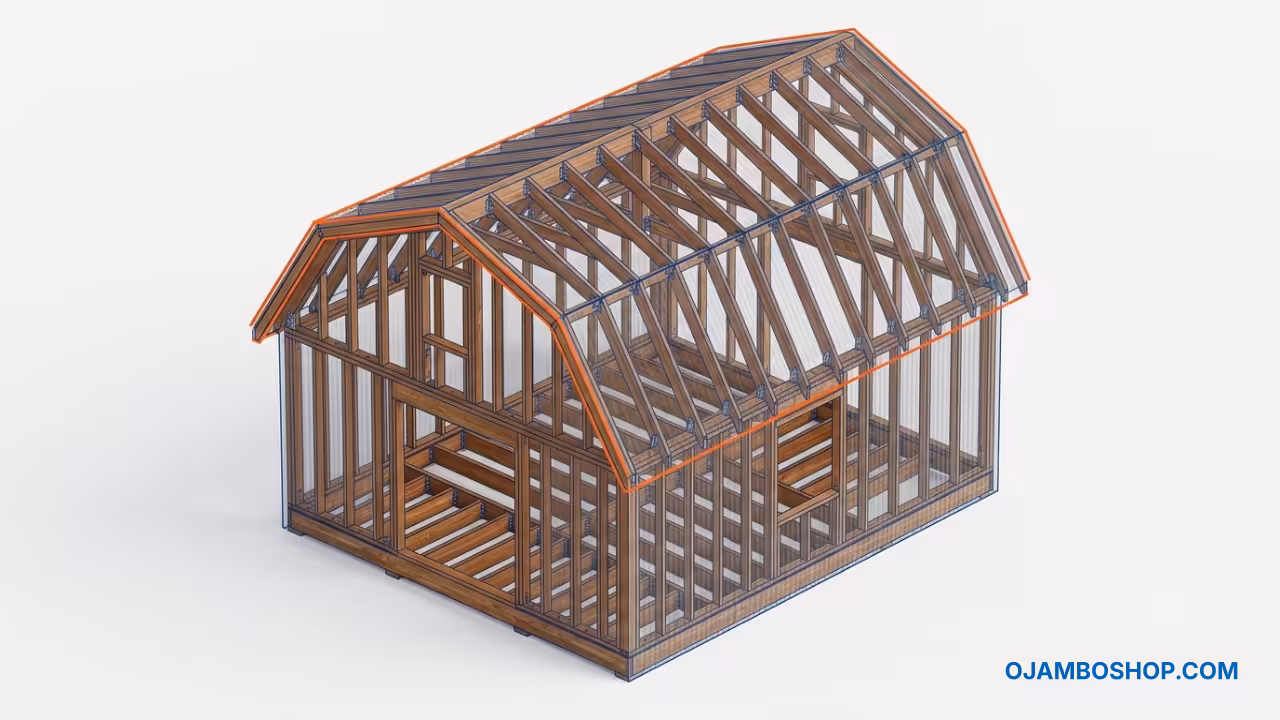 The Modern Homestead 1-Bedroom Barn-Cottage: Build Your 500 Sq Ft Dream