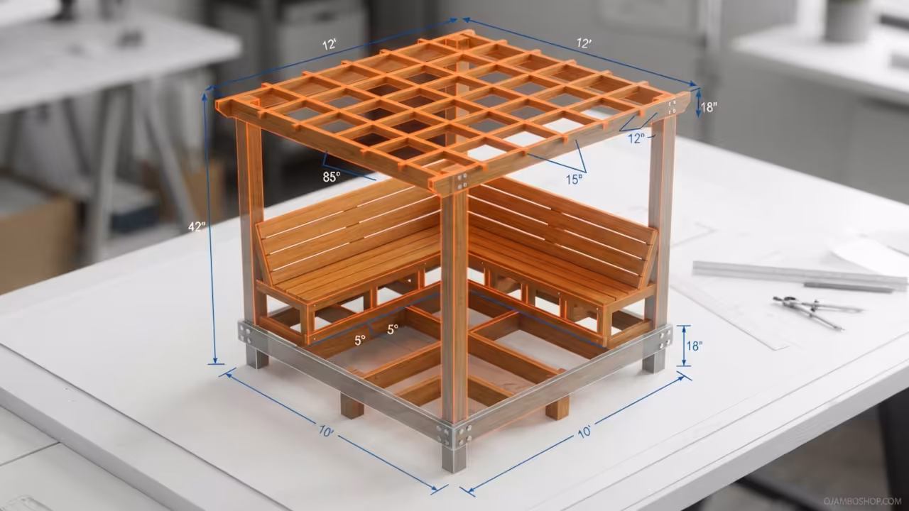 Build a Backyard Stargazing Platform with Bench Seating: Complete DIY Blueprint Guide
