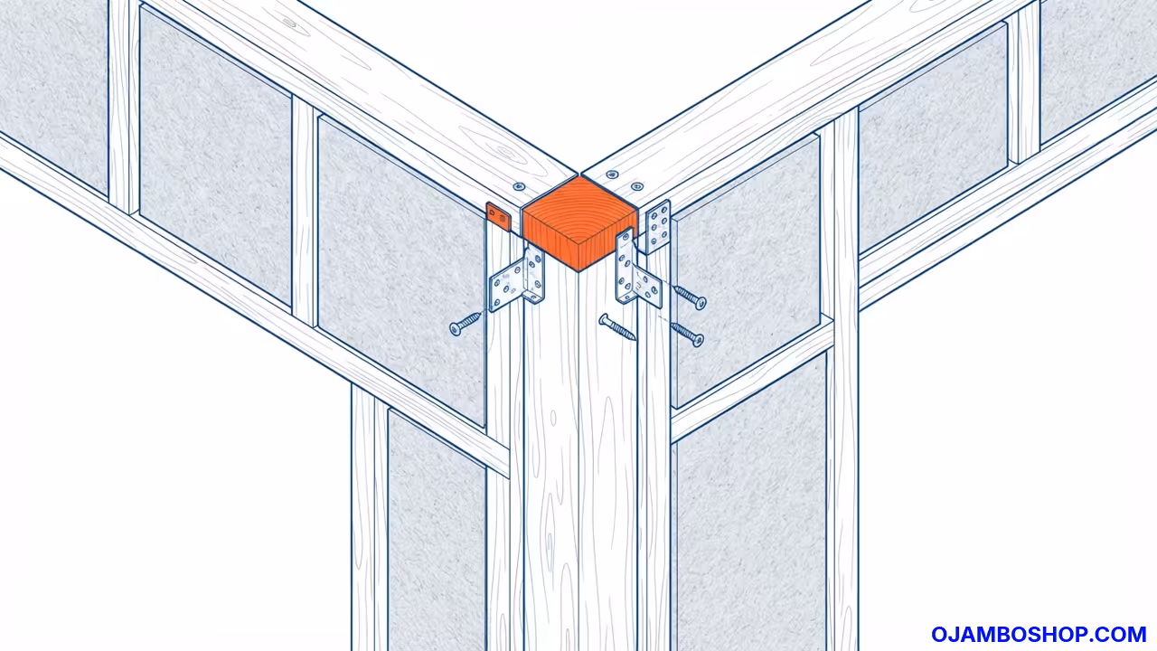 Master Carpenter's Guide to Insulated Dog Houses Technical Framing Detail
