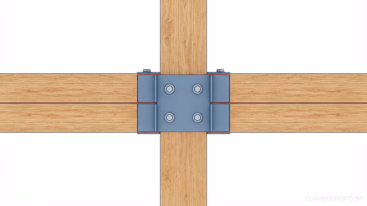 800 Sq Ft Single-Story Barndominium Technical Framing Detail