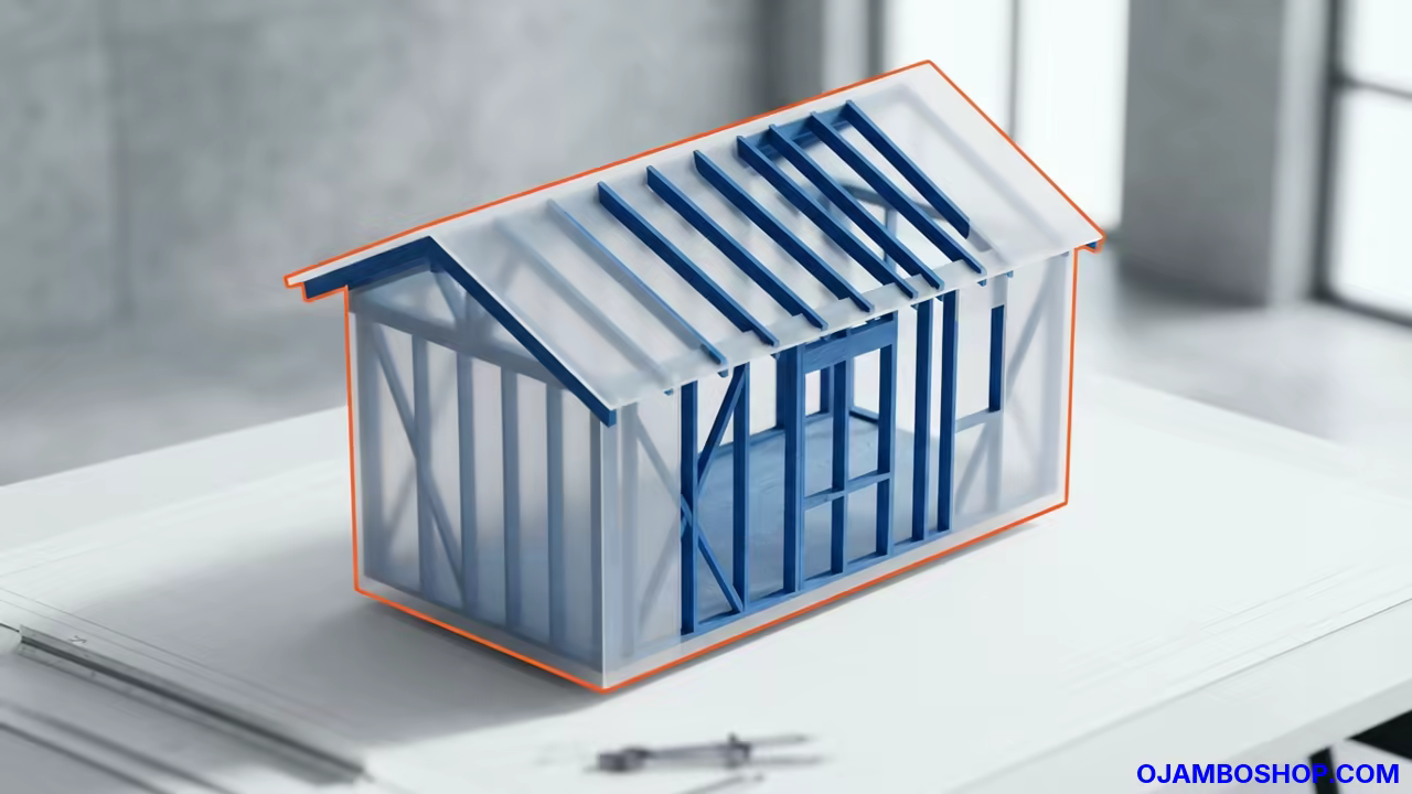 Luxury Compact Mobile Living Blueprint