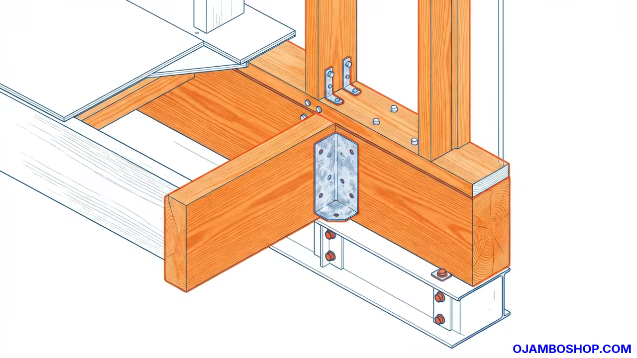 Luxury Compact Mobile Living Blueprint Technical Framing Detail