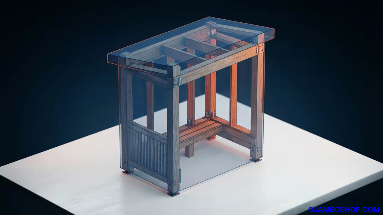 Weatherproof Entry Boot Station Blueprints
